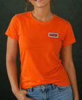 T-shirt BAKON Femme Orange
